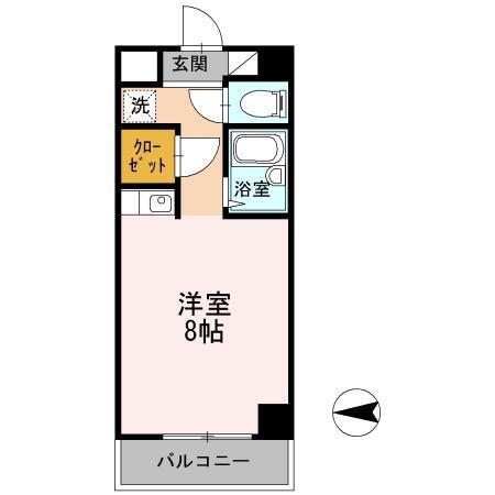 土井ハイツ北条口 間取り図画像