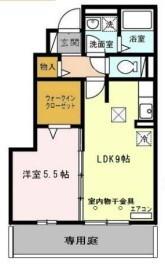 モダンコート東阿保 間取り図画像