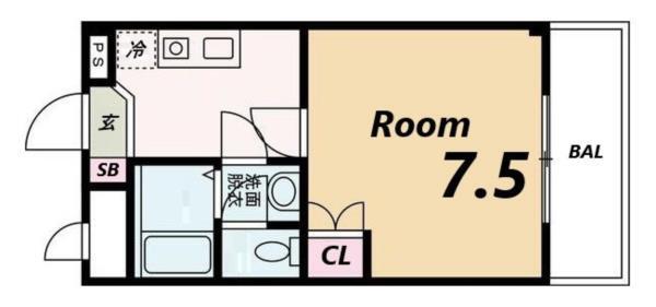 アメニティー水上 間取り図画像