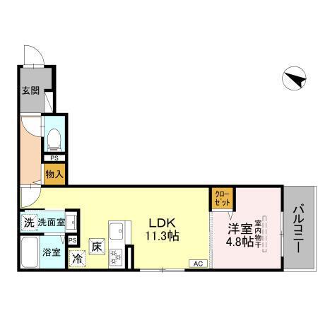D-ROOM大塚町 間取り図画像