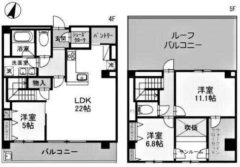 シー・クリサンス西岡本 間取り図画像