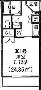 ベルファーム甲子園 間取り図画像