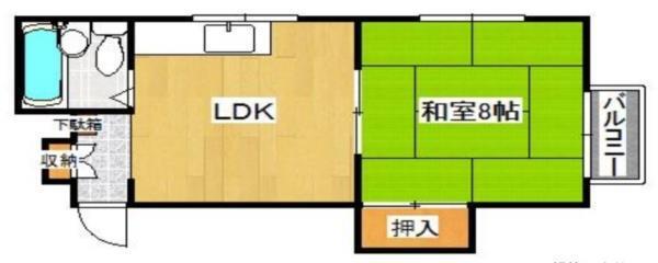 サニーハウス 間取り図画像