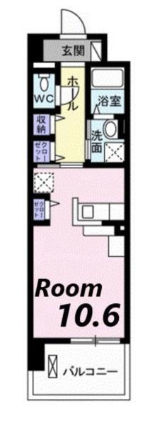 ポーシェガーデン２ 間取り図画像