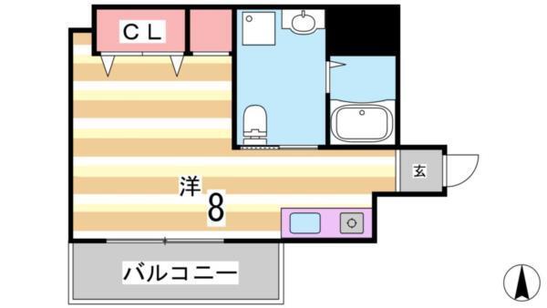 サンステージ神戸大倉山 間取り図画像