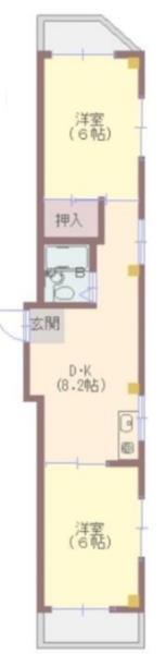 KMSコート 間取り図画像