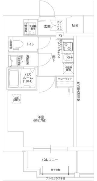 レジデンス神戸レガーロ 間取り図画像