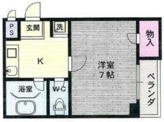 シェトワ大石 間取り図画像