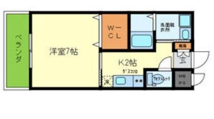ドエル小松SOUTH 間取り図画像