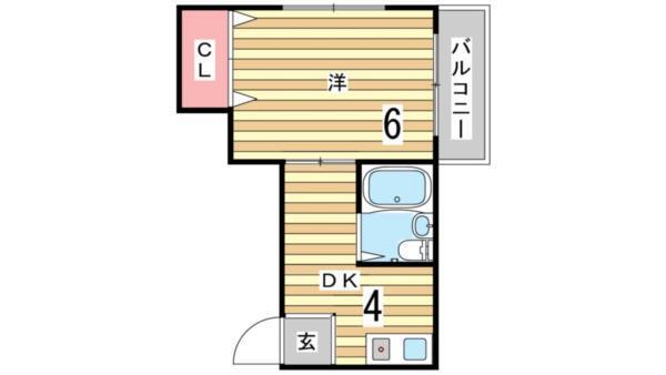 ココロ大田町（401） 間取り図画像