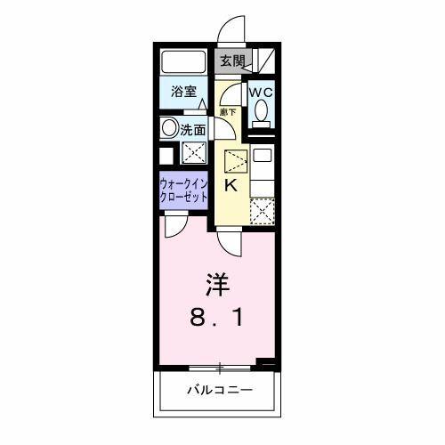 王塚台7丁目アパート 間取り図画像