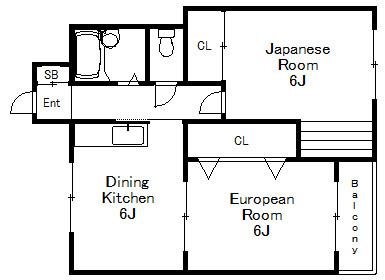 セオコート高丸 間取り図画像
