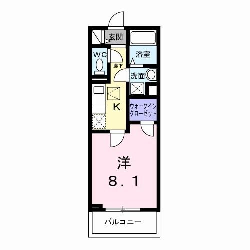王塚台7丁目アパート 間取り図画像