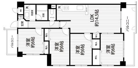 ロイヤル神戸山の街 間取り図画像
