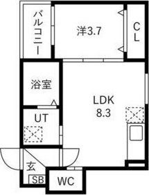 ルアナテラス38 間取り図画像