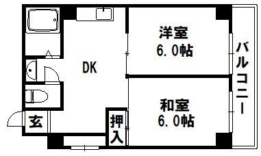 ハイツ新神戸 間取り図画像