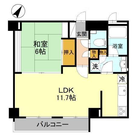 マークハーゲン 間取り図画像