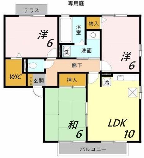 トワイライト 間取り図画像