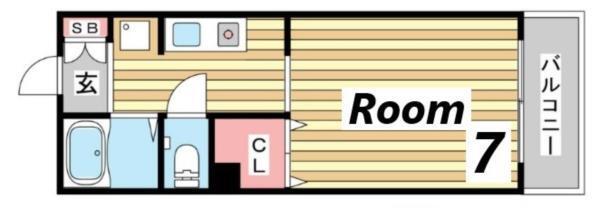 ベルディ灘 間取り図画像