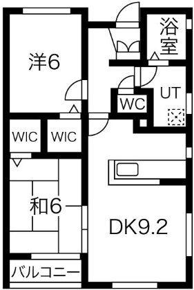ソレアード甲東園 間取り図画像
