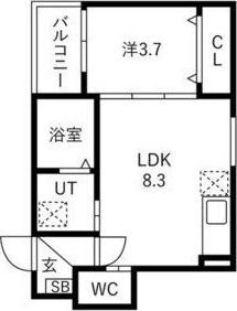 ルアナテラス38 間取り図画像