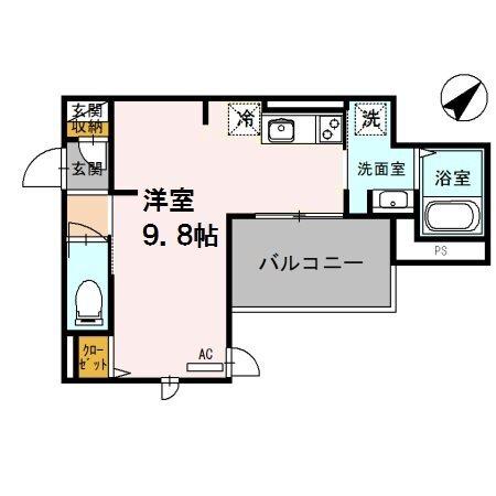 アモーレ松香園 間取り図画像