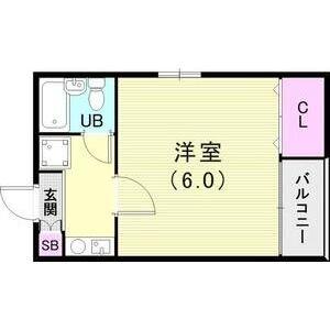 THREE FIELD和田岬 間取り図画像