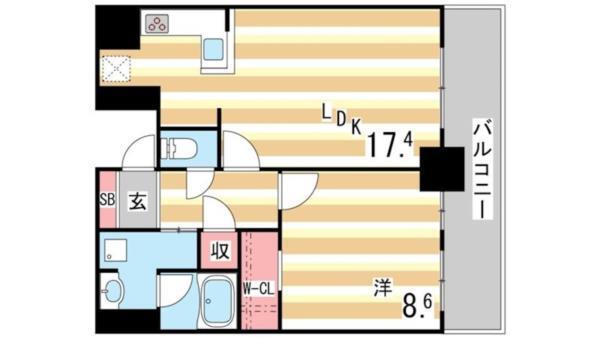 神戸ハーバータワー 間取り図画像