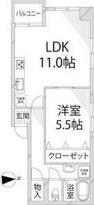グランヴェール南車崎 間取り図画像