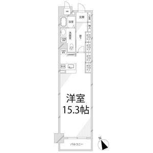 キャッスルコート西新町 間取り図画像