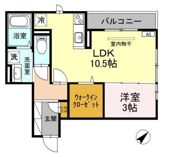 MINT甲子園五番町 間取り図画像