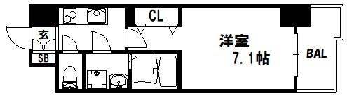 ワールドアイ神戸元町ヒルズ 間取り図画像