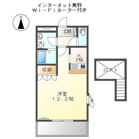 アシュランス 間取り図画像