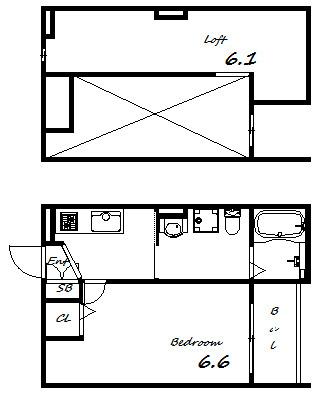マルシエル神戸 間取り図画像