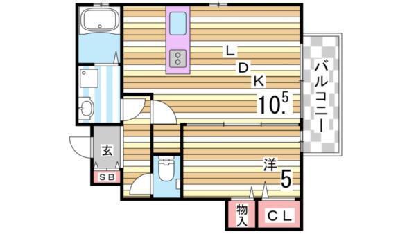 サニーレジデンス 間取り図画像