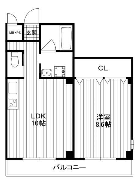 リリーセノラ 間取り図画像