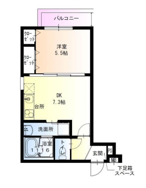 フジパレス西宮甲東園I番館 間取り図画像