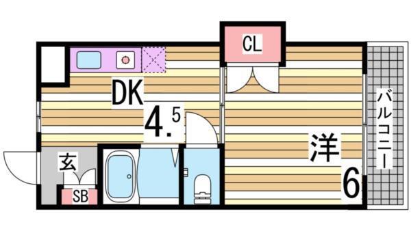 イエストプレイス 間取り図画像