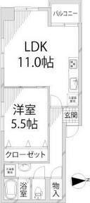 グランヴェール南車崎 間取り図画像
