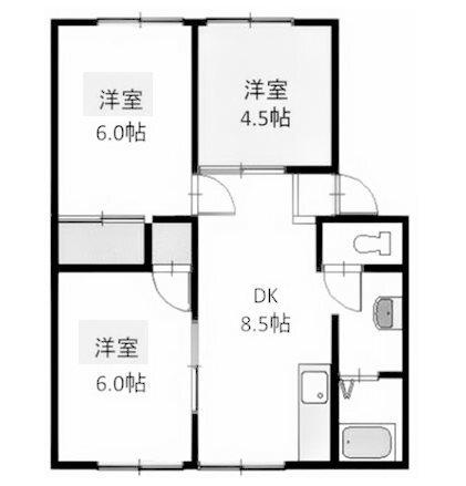 ハイツラポート 間取り図画像