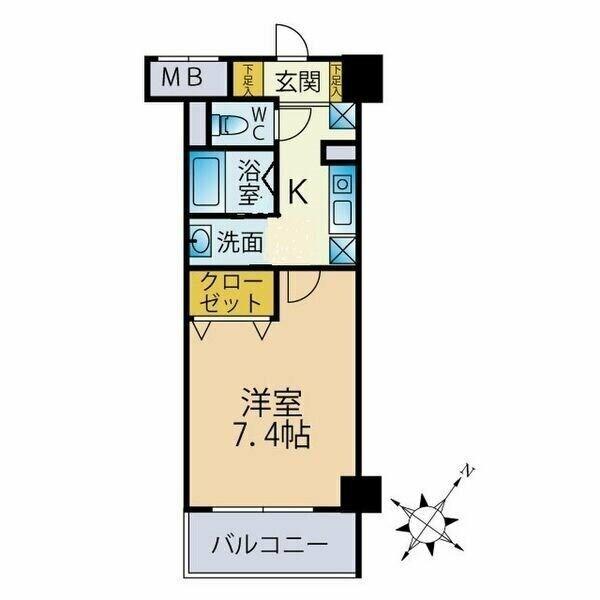 セリテ板宿 間取り図画像