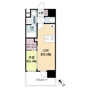 セレニテ西元町アリエ 間取り図画像