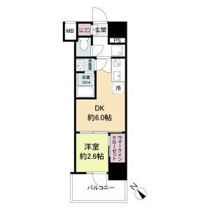 セレニテ西元町アリエ 間取り図画像