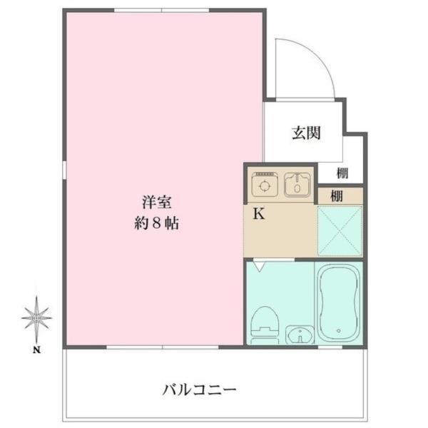 パレラフィネ甲子園口 間取り図画像