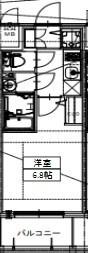 エスリードレジデンス神戸三宮 間取り図画像