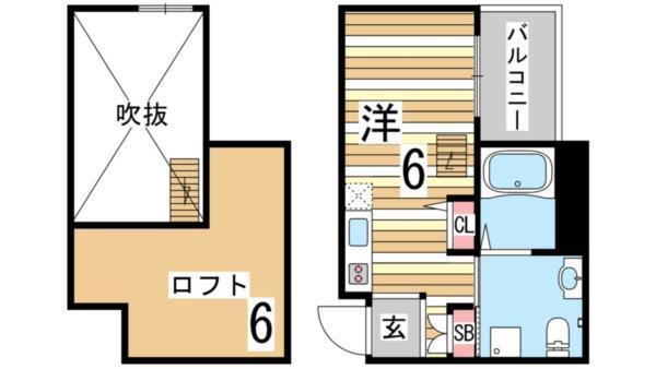 Ange　神戸 間取り図画像