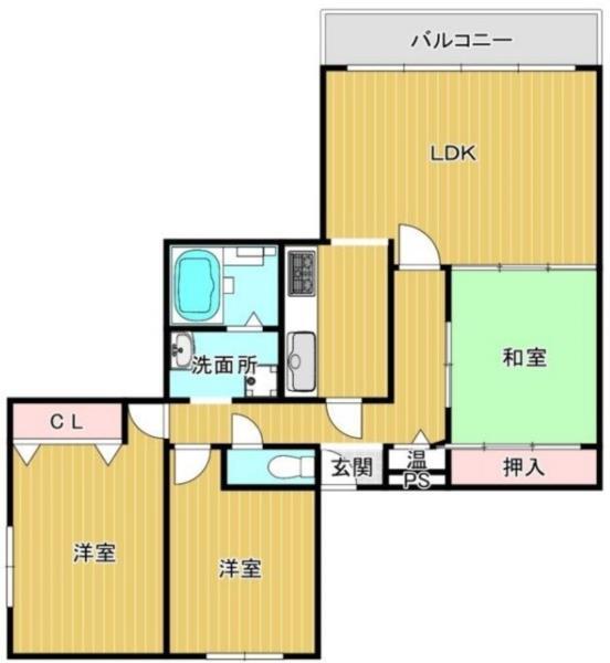上ヶ原TWENTY EIGHT 間取り図画像