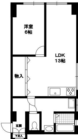 だるまやビル 間取り図画像