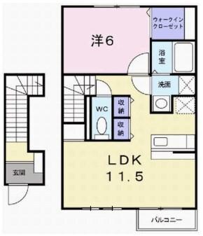フリーデンC 間取り図画像