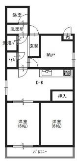 ロイヤルメゾン岡本III 間取り図画像